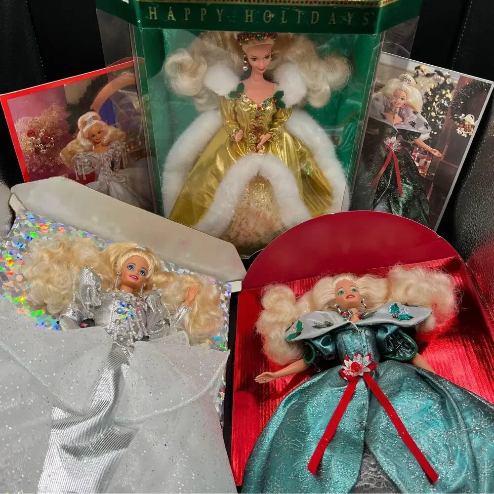 Barbie Happy Holiday Bundle, set of 3 dolls